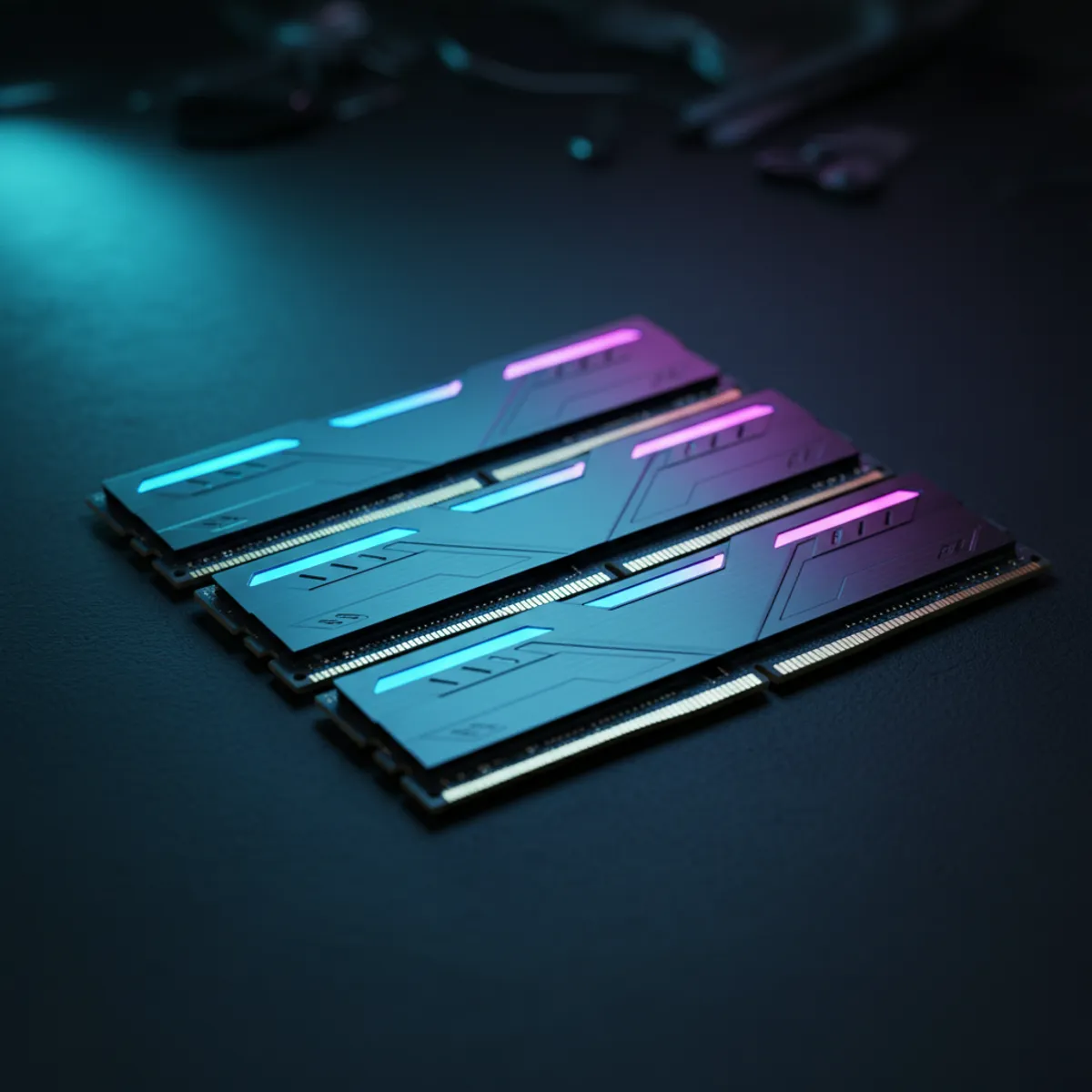 Barrettes RAM DDR5 6000 6400 7200 MHz comparatif gaming benchmarks performances mémoire vive PC