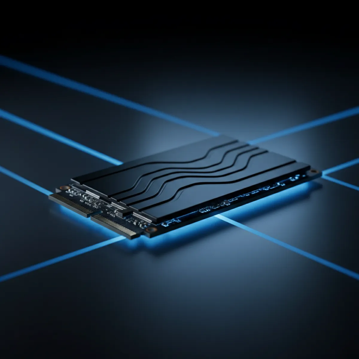 SSD Samsung 990 EVO Plus 2 To NVMe M.2 PCIe 5.0 sur carte mère avec dissipateur thermique