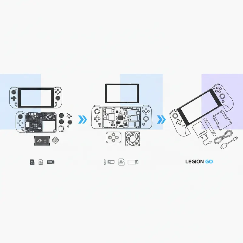 Comparatif Consoles PC Portables Gaming 2026 : Steam Deck, R — détail